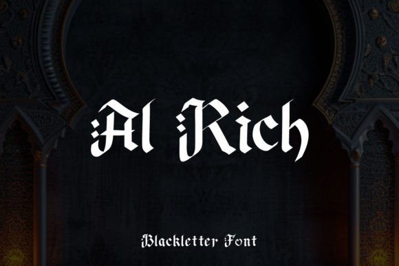 Al Rich: A Bold Blackletter Font