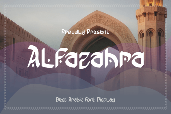 Alfazahra Font: Elegant Arabic Style for Crafters