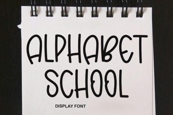 Alphabet School Font Review