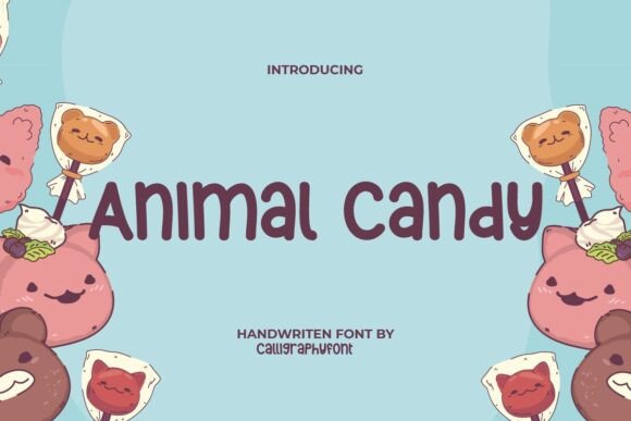 Animal Candy Font: Playful Typography for Digital Marketing