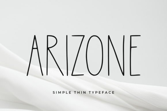 Arizone: A Simple, Elegant Font