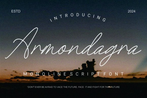 Armondagra: A Magical Script Font