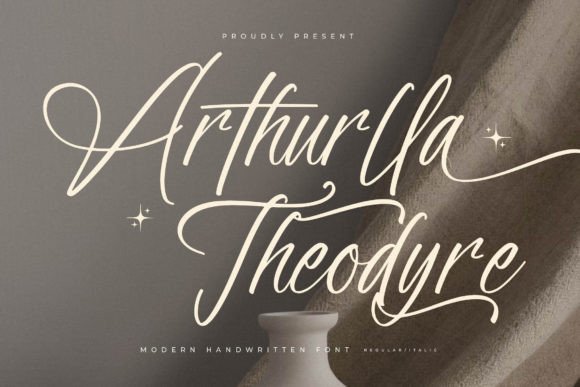 Arthurlla Theodyre: A Stylish Font for Web Design