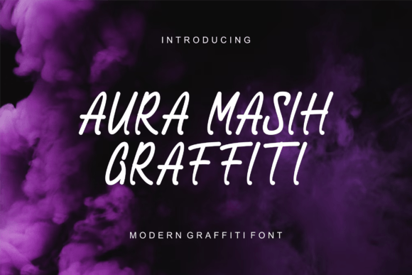 Aura Masih Graffiti Font