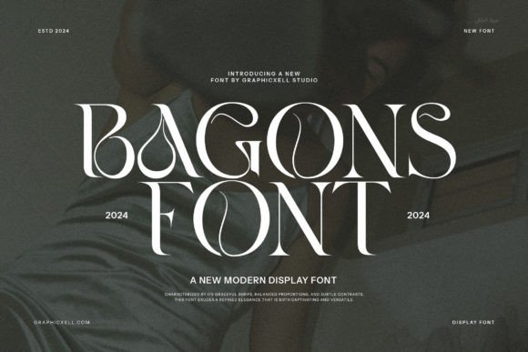 Bagons: A Serif Font for Elegant Design