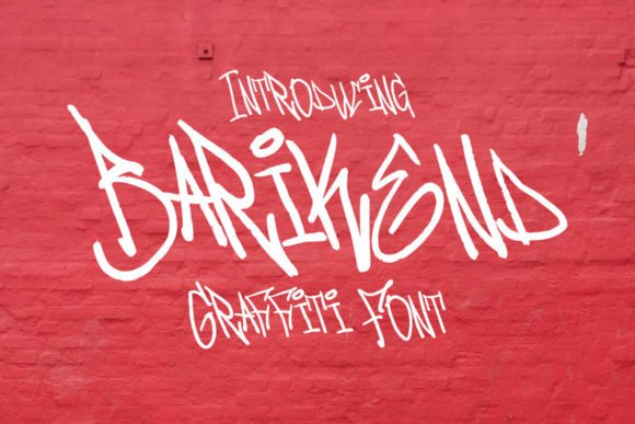 Barikend: A Bold Display Font for Creative Projects