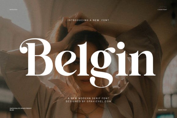Belgin: A Stylish Serif for Web Design
