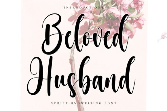 Beloved Husband Font