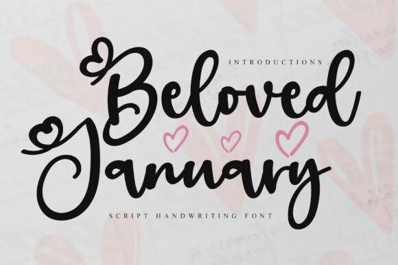 Beloved January: A Magical Handwritten Font