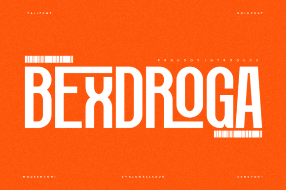 Bexdroga: A Modern Sans Serif Font