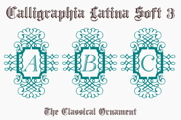 Calligraphia Latina Soft 3: A Stylish Font for Web Design