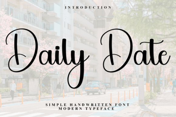 Daily Date Font for Business
