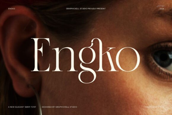 Engko: A Serif Font for Modern Campaigns