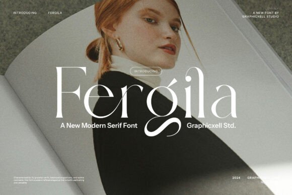 Fergila: A Modern Serif Font for Web Design