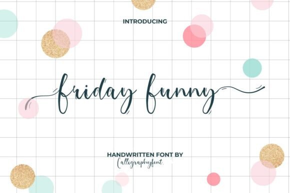 Friday Funny Font Review