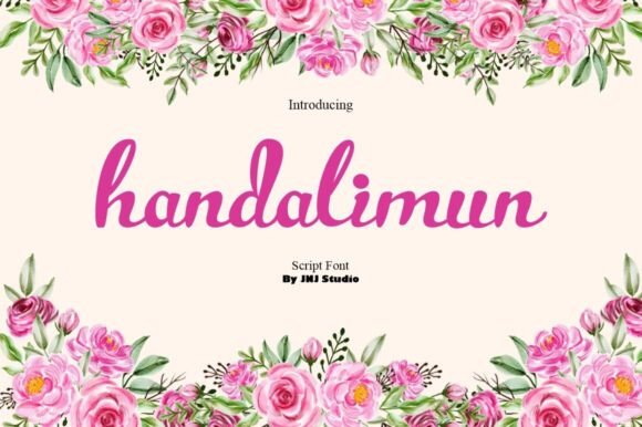 Handalimun: A Stylish Script for Branding