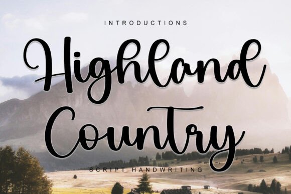 Highland Country Font Review