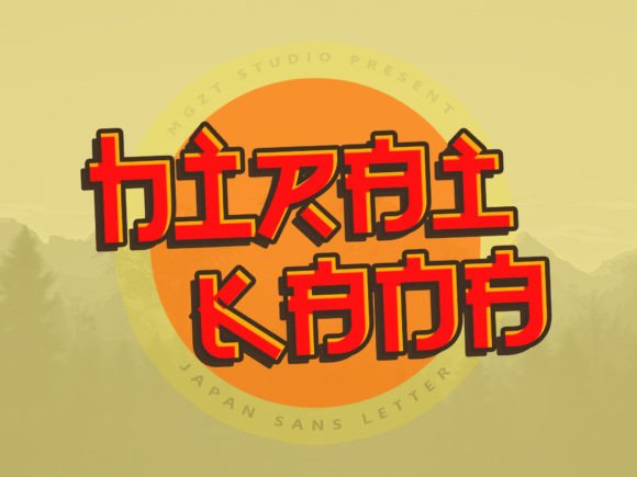 Hiraikana Font for Creative Makers