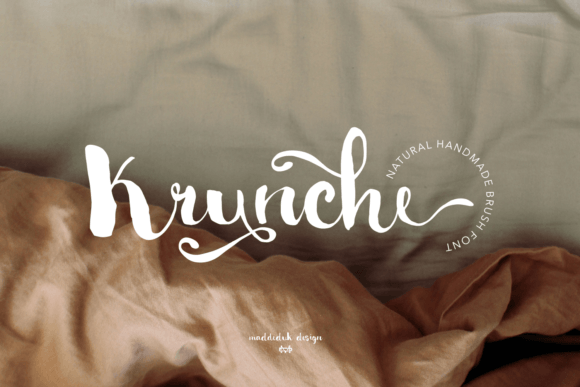 Krunche: A Handwritten Font for Web Design