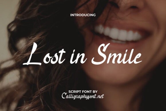 Lost in Smile Font: Elegant Script for Web Design