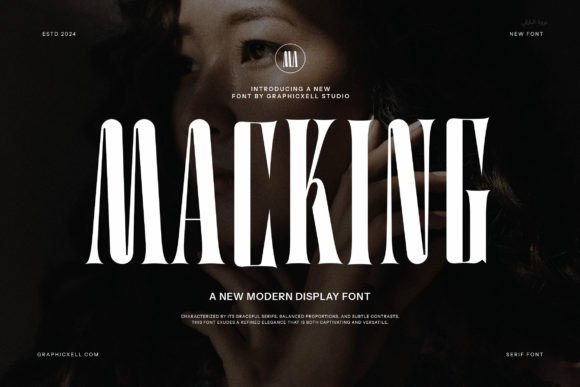 Macking: A Stylish Serif Font