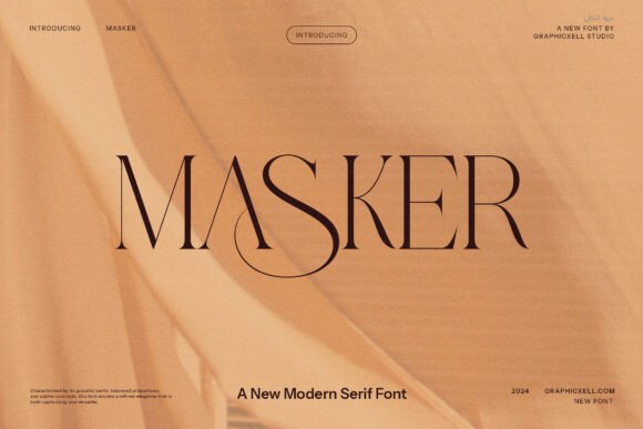 Masker: A Stylish Serif for Business