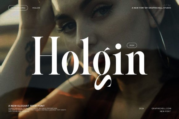 Modern Serif Font for Marketing