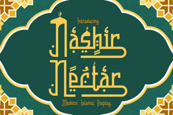 Nashir Nectar: A Font for Bold Campaigns