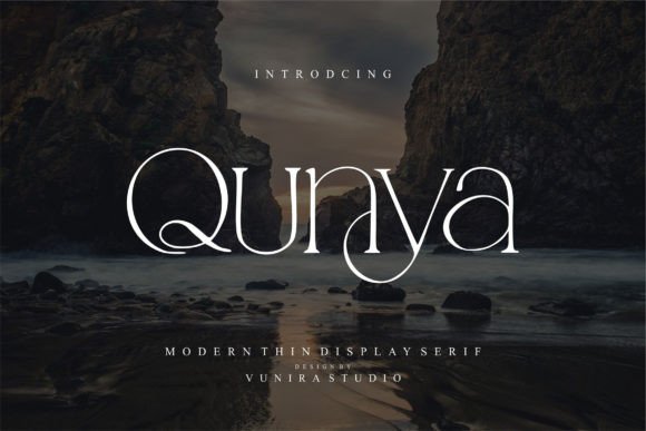 Qunya: A Stylish Font for Business