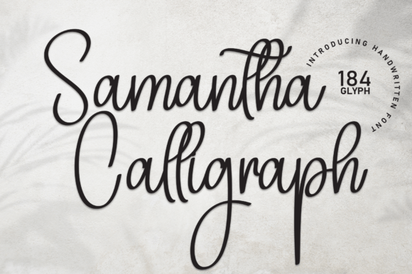 Samantha Calligraph Font