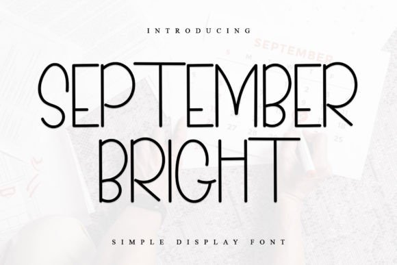 September Bright Font