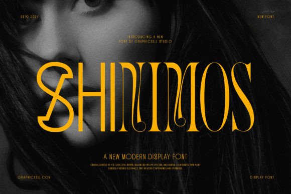 Shinimos: A Stylish Serif Font for Business