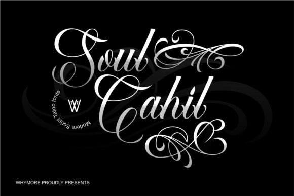 Soul Cahill Font for Creative Makers