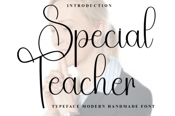 Special Teacher Font for Bold Campaigns