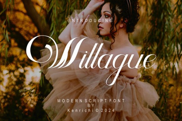 Willague is a magical script font that adds a touch of elegance to any digital project. As a web designer, I often find myself searching for the perfect typeface that can elevate a layout without overwhelming it. When I first tested Willague on a boutique online store, it immediately caught my eye. The font’s flowing lines and delicate curves brought a sense of sophistication that felt just right for a brand focused on handmade goods and artisanal designs.